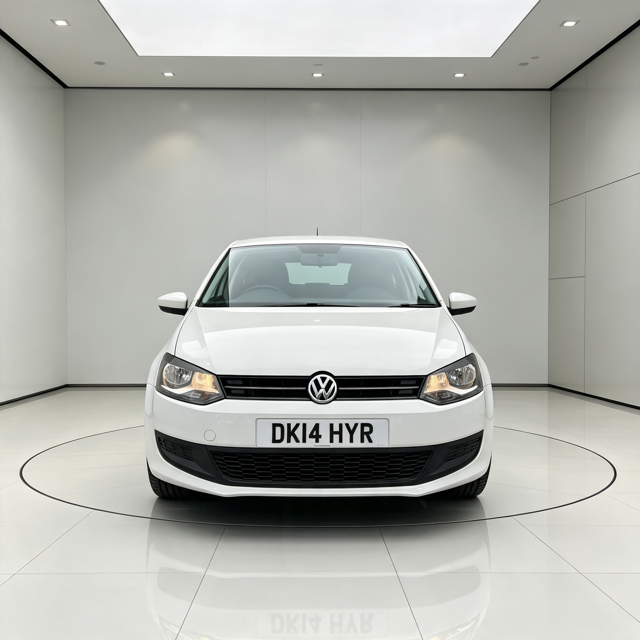 2014 Volkswagen Polo 1.2 Petrol Automatic 5 Doors White — SOLD