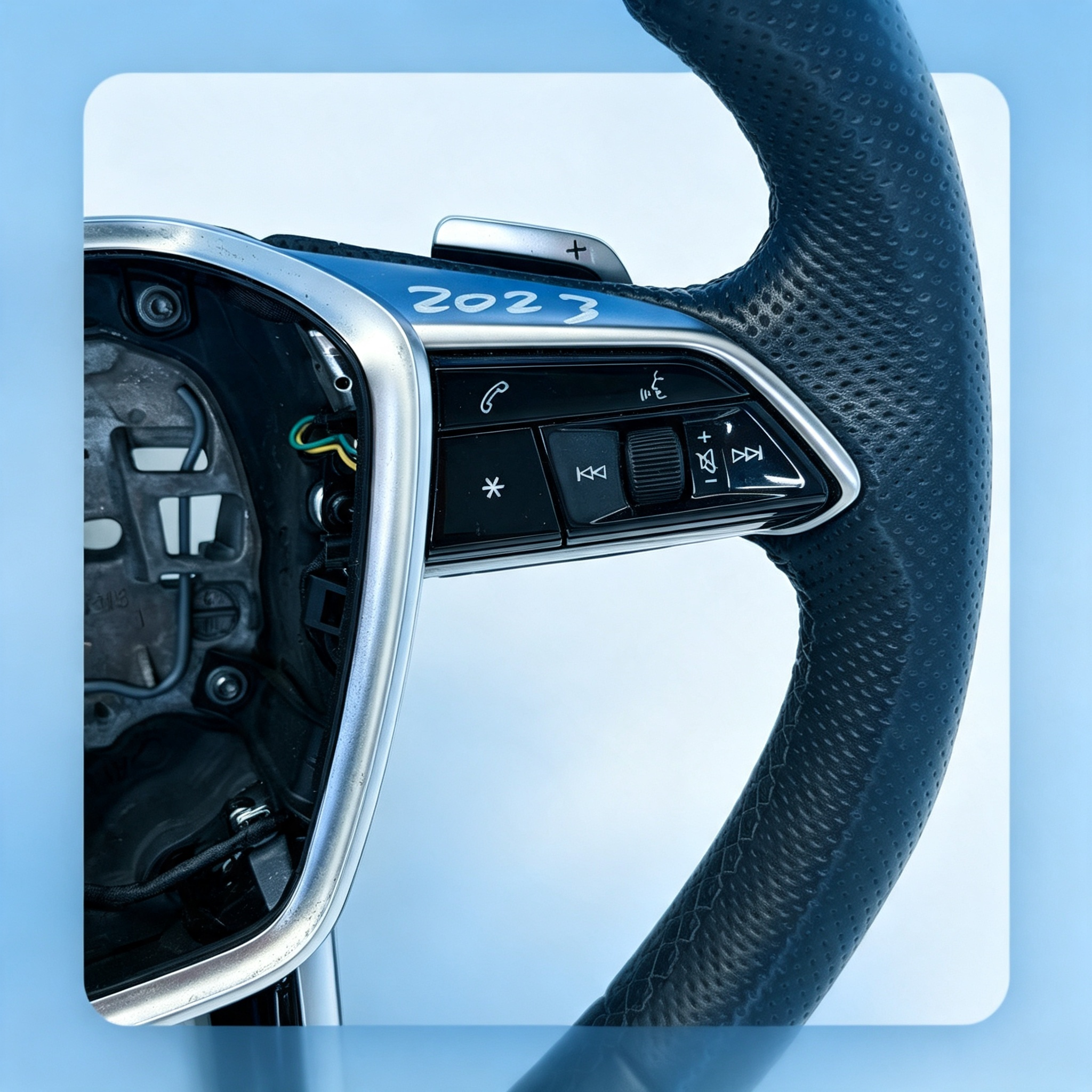 Audi A6 Leather Multifunction Steering Wheel