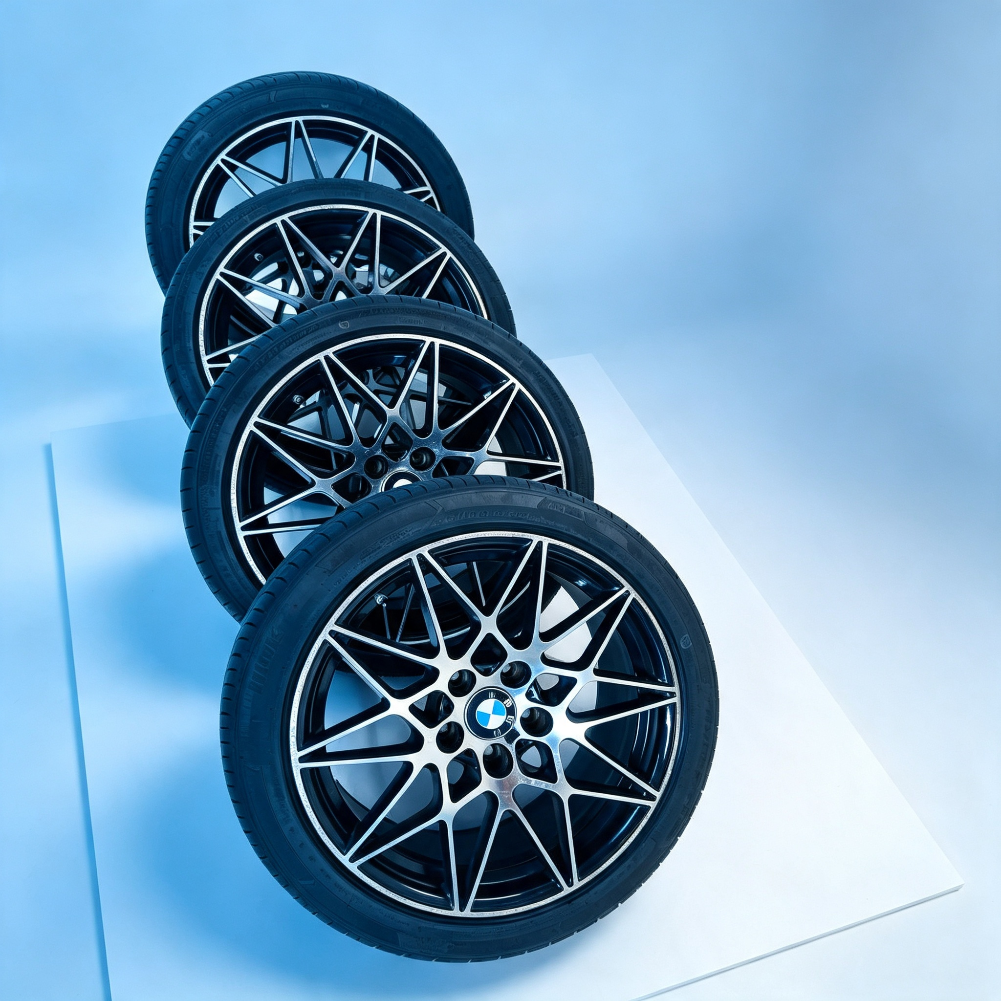 BMW 18 x 8.5J Alloy Wheels with Brand New Tyres