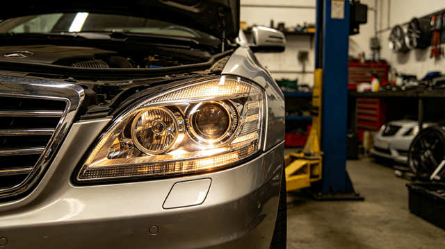 Cars being dismantled for genuine used parts